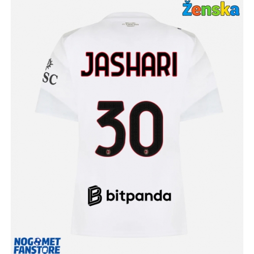 AC Milan Ardon Jashari #30 Gostujuci Dres za Ženska 2026-27 Kratak Rukav